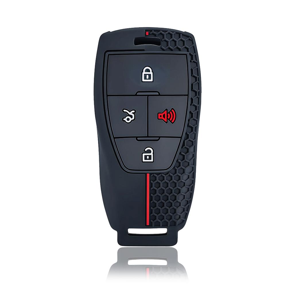 

Silicone for Baic Beijing BJ30 BJ40 BJ80 BJ90 U7 X7 Senova X25 X35 X55 X65 EX5 EU5 EC5 Car Key Case Cover Shell Fob Accessories