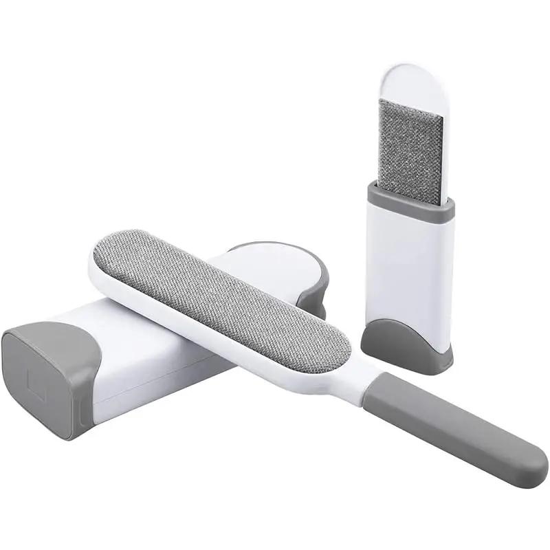 Furniture Lint Remover Brushes,Pet Hair Remover Brush Double Sided Loose Hair Catcher Brushes Self Cleaning Brushes for Lint, Hair Cleaner Furniture