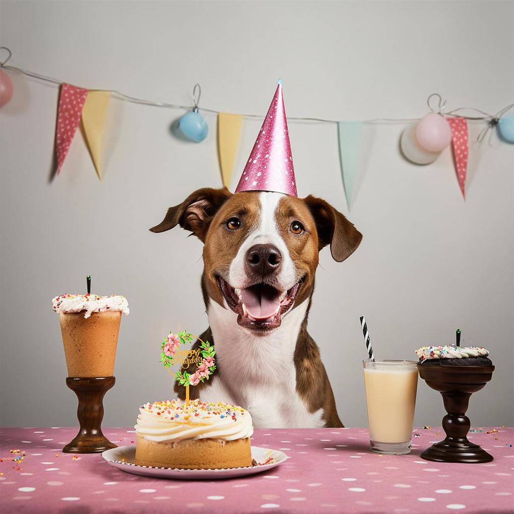 Elegant Happy Birthday Cake Topper For Party Decoration Birthday Cake Toppers Birthday Party Acrylic