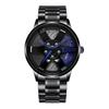 New Fashion Men Leather Watches Men Car Wheel Hub Stainless Steel Quartz Watch For Mens Military Sports Watch Relogio Masculino