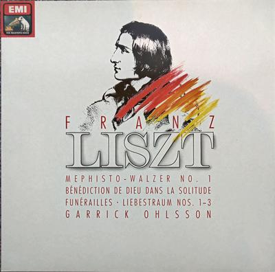 LP Record FRANZ LISZT, GARRICK OHLSSON - Mephisto-walzer No. 1, Liebestraum  2907311 EMI 1986 Europe Classical Used