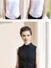 Women's Korean-Style Wrinkle-Resistant Sleeveless Shirt - Easy Wash, Versatile Layering Piece for Autumn/Winter