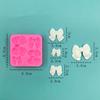 Newest Cute Knot Bow Molds Soft Silicone Fondant Resin Art Mould Cake Decoration Pastry Kitchen Baking Accessories Tools 2025