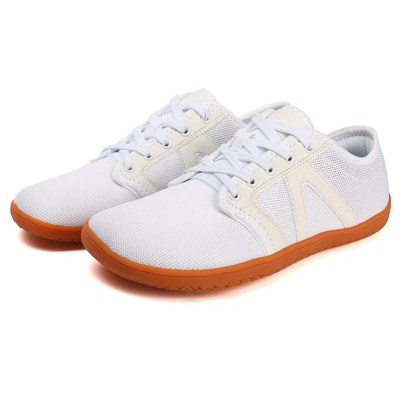 Flying Woven Wide Shoe Last Barefoot Shoes Soft Sole Non-slip Indoor Fitness Shoes Couple Flat Feet Sports Casual Shoes