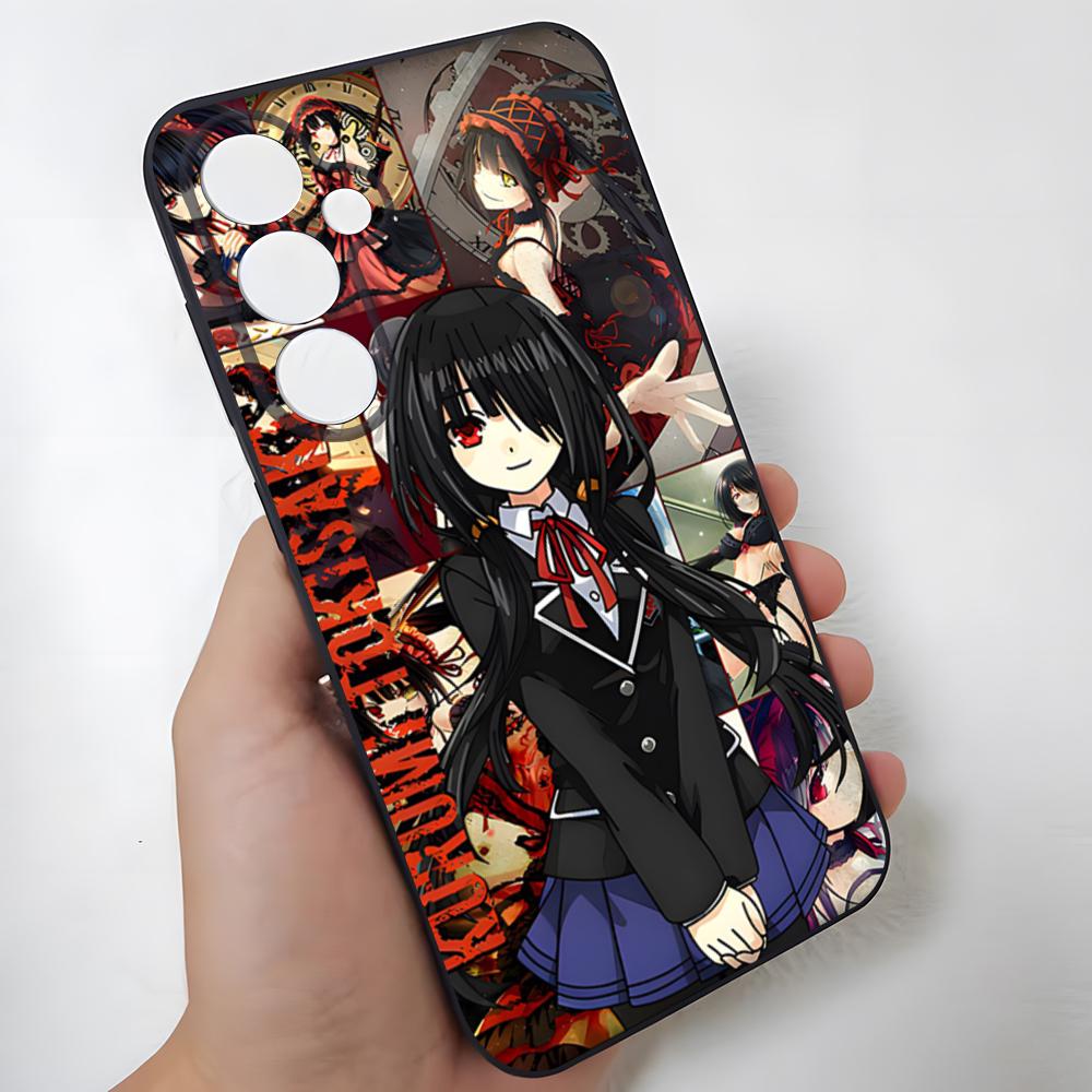 Anime Date A Live Tokisaki Kurumi Niedliche Handyhülle Für Samsung S26 Ultra S25 Edge Ultra S23 S22 S21 S20 Ultra Plus S24 Fe Glas C