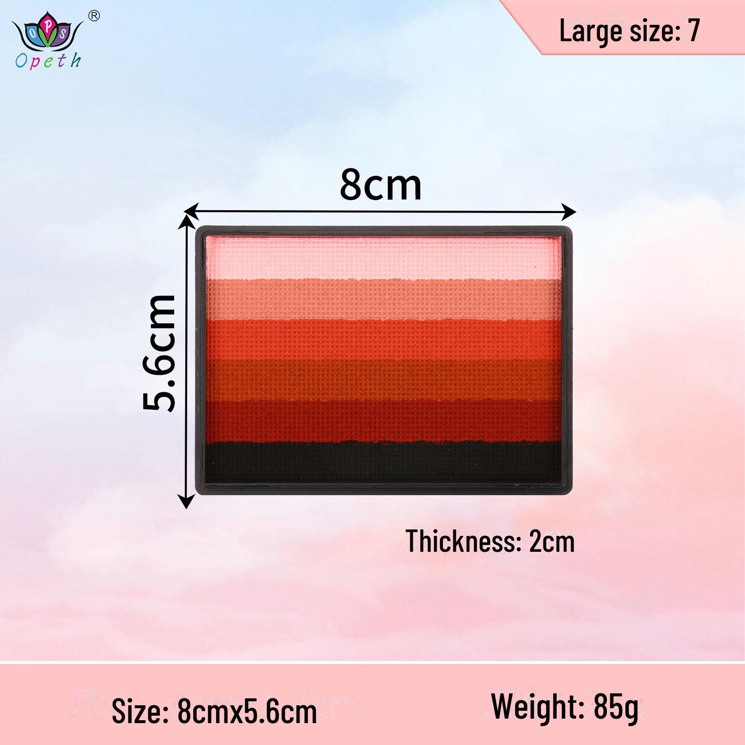 

Водорастворимая радужная краска для лица для детей Water-soluble face paint