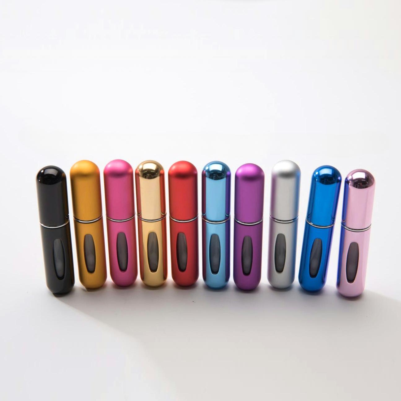 

Портативный парфюм для путешествий, многоразовый флакон-распылитель для духов для женщин на открытом воздухе, 5 мл дорожный сменный флакон 1pcs красный