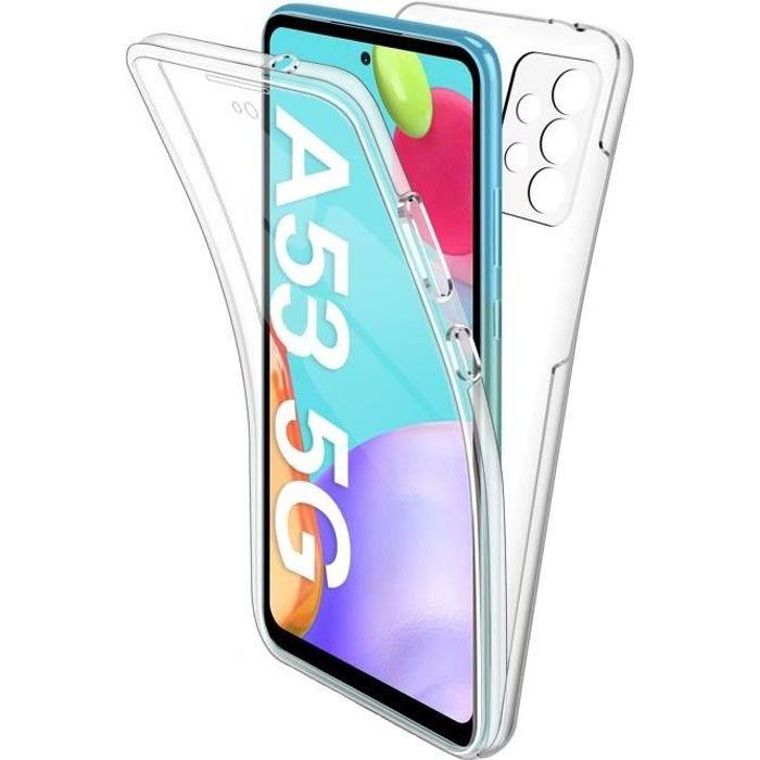 Coque - Phonillico - Samsung Galaxy A53 5G - 360 Intégrale - Transparent - Souple
