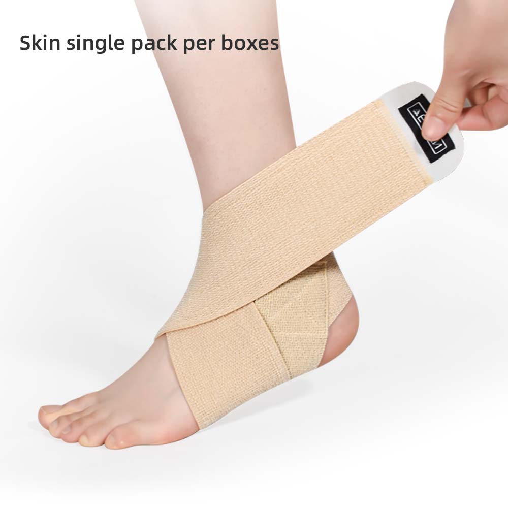 Adjustable Ankle Brace Support Sleeve for Sprain Recovery Relief - Compression Foot Protector Guard for Basketball, Sports