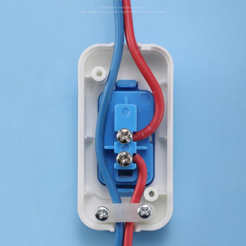 1/5Pcs Small Rocker Button Wiring Switch White Hand Pinch Bedside Small Appliance Push Button Boat Shape Switch