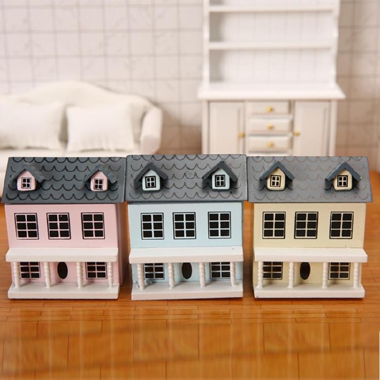 Mini Furniture Realistic Villa House Girls 1/12 for Doll Accs Adult Hobby Collec