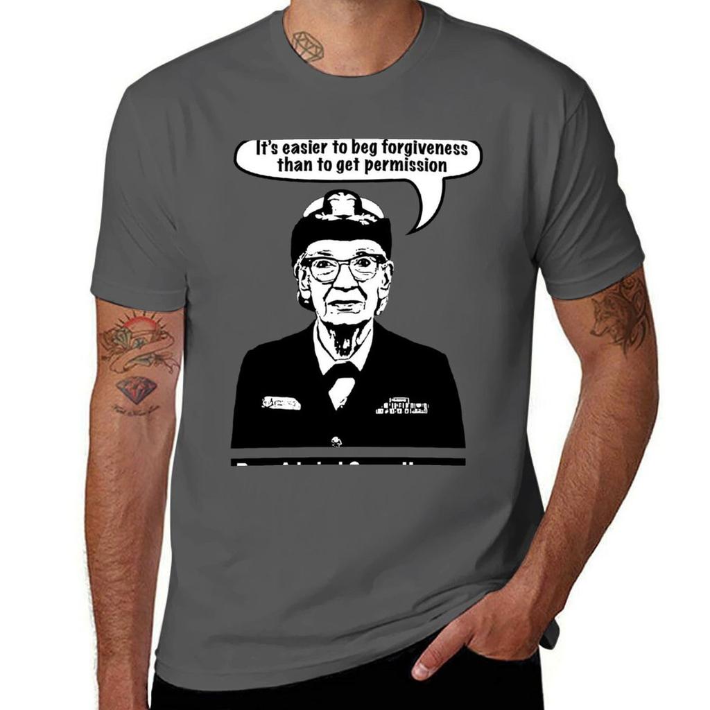 Grace Hopper Tshirt Street Fashion Casual Tee Shirt