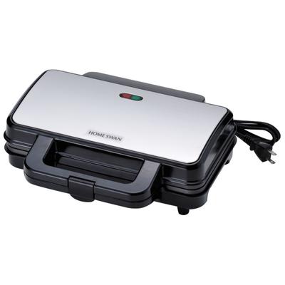 Niitsu Kogyo Home Swan Hot Sandwich Maker SSH-90 Silver 290 X 245 X 100