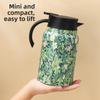 Floral Printing Flower Insulated Kettle Retro Vacuum Flask Thermal Bottle  for Outdoor