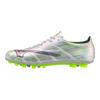 Mizuno A II Elite Comfortable Soft AG (Rubber Short Studs) Non-Slip Wear-Resistant Soccer Shoes Men Soccer Shoes Silver P1GA256309