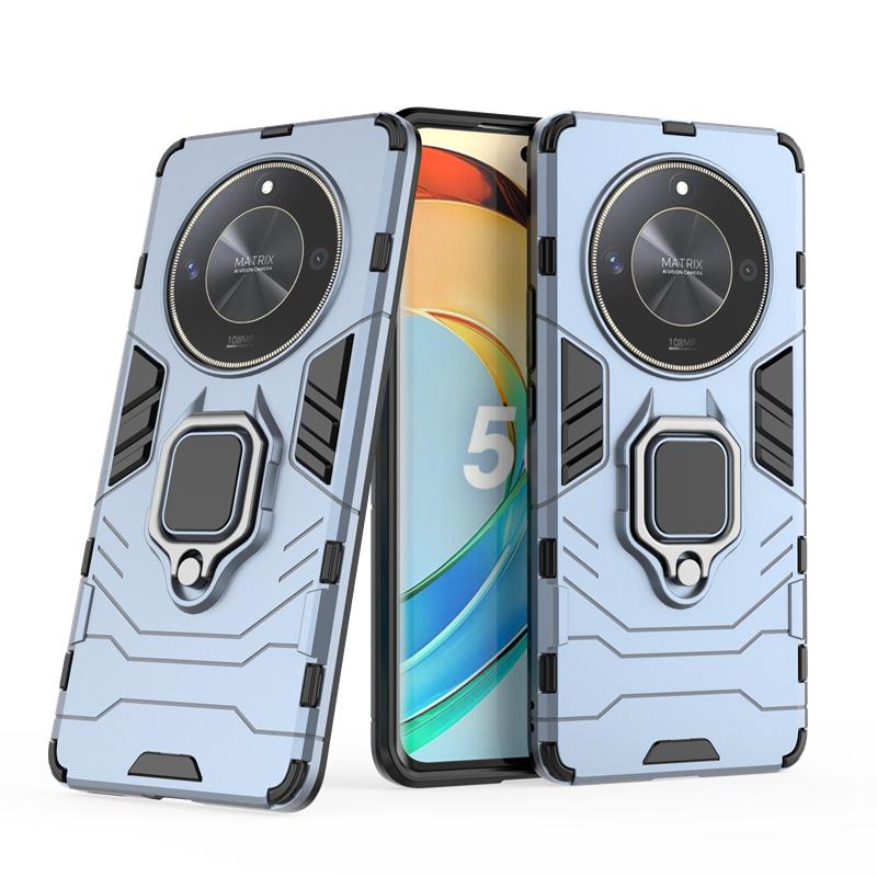 For Honor X9b Cover Case Huawei Honor X9b Capa Shockproof Armor Phone Back Bumper Ring Magnetic Holder Case For Honor X9b Fundas
