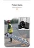 Aluminum Alloy Telescopic A-frame Ladder - Foldable, Extra Long, Safety Engineering Ladder