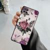 Shell For Samsung Galaxy A70 A70s A50 A30s A04s A20s A20e A02 A02s A03 A42 M52 M31 M04 Case Bling Aesthetic Butterfly Rose Art