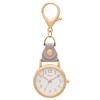 Fieldwork Women's Analog Pocket Watch, Keychain Watch, Lilac, Gray, GY069P-4