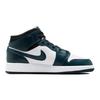 Air Jordan 1 Mid GS Armory Navy White Black 554725-411