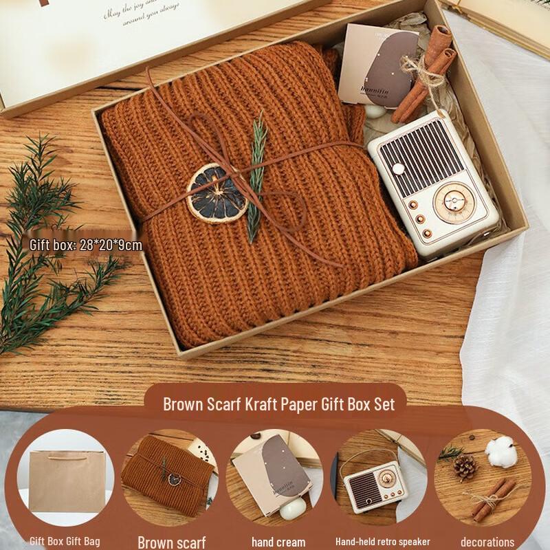 Ailan Huijia Scarf, Hand Cream & Speaker Gift Set
