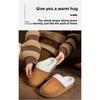 Unisex Couple Slippers, Winter Home Comfort In Fluffy Slippers with Soft Plush Upper and Comfortable