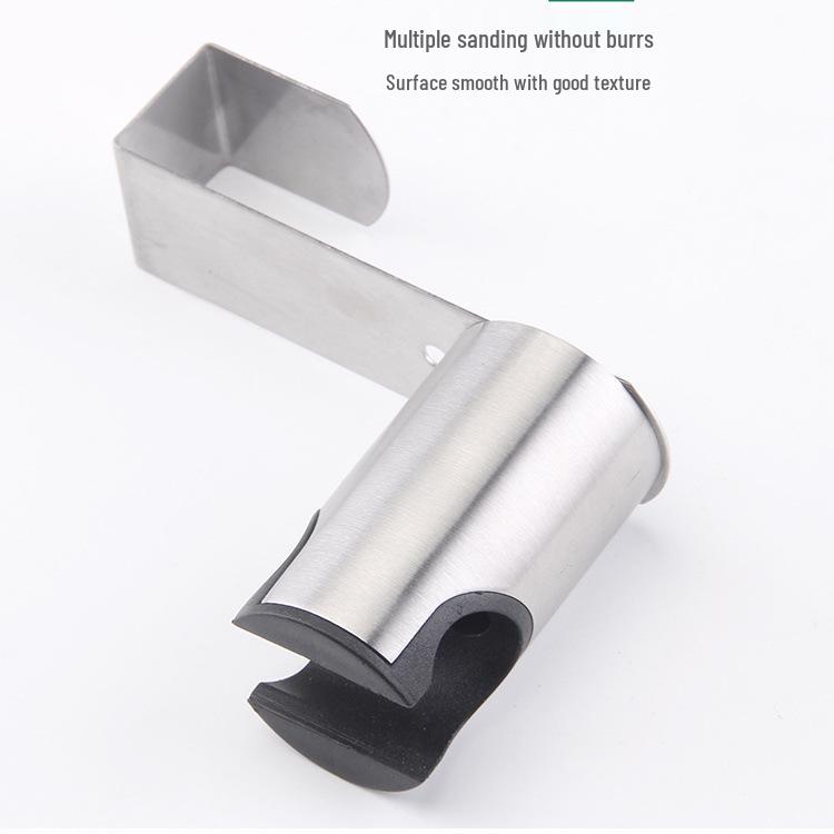 304 Stainless Steel Spray Gun Holder: Hole-Free Toilet Hook Bracket