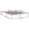 VidaXL Cadre de lit extra long sans matelas 160x220 cm bois massif pin, lit, meuble de chambre, lit en bois, lit double, 852423