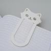 Jijijing 3D Printed Cat Bookmark, Stable Clamping Book Clip, Not Easy To Fall Off Non-Scratch Practical Reading Mark for Accessory