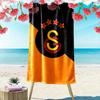 1 Stück Galatasaray SK Strandtuch, Multifunktionales Strandtuch für Outdoor-Aktivitäten, Strand, Schwimmen und Reisen