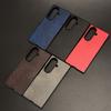 For Samsung Galaxy Z Fold7 5G Case Litchi Texture PU Leather + PC Phone Cover