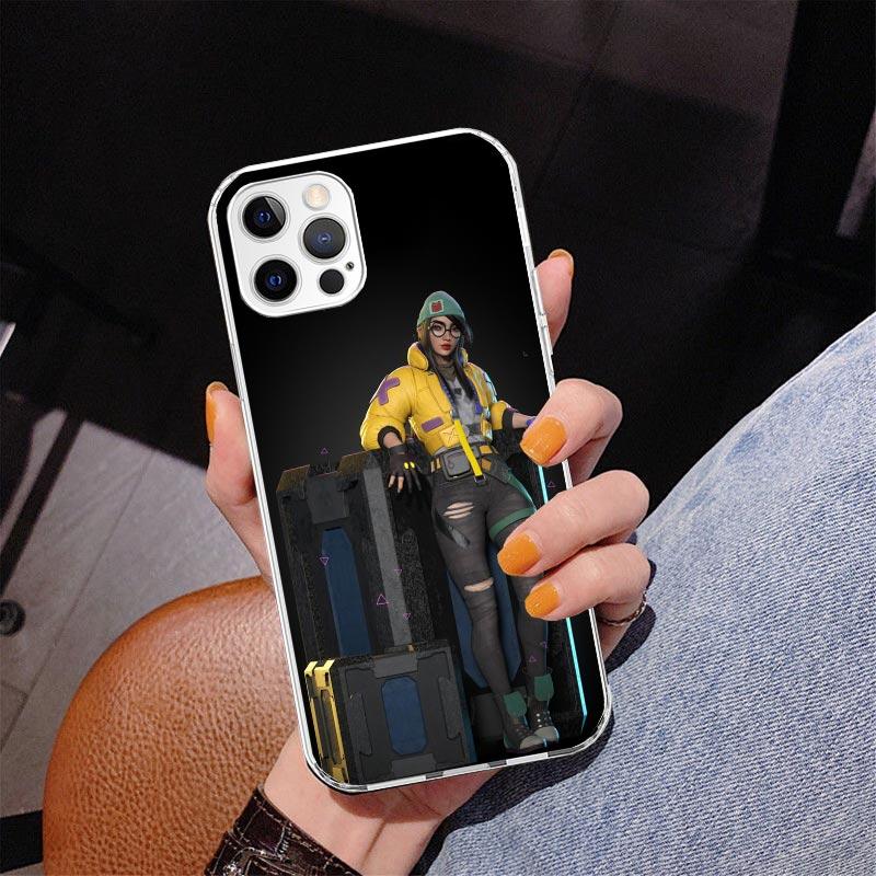 Valorant Killjoy Phone Case For iPhone 17 Air 16 Pro Max 16E 15 + 14 Plus 11 12 13 Mini 7 8 SE Gift Print Cover Fundas 17 Air 16