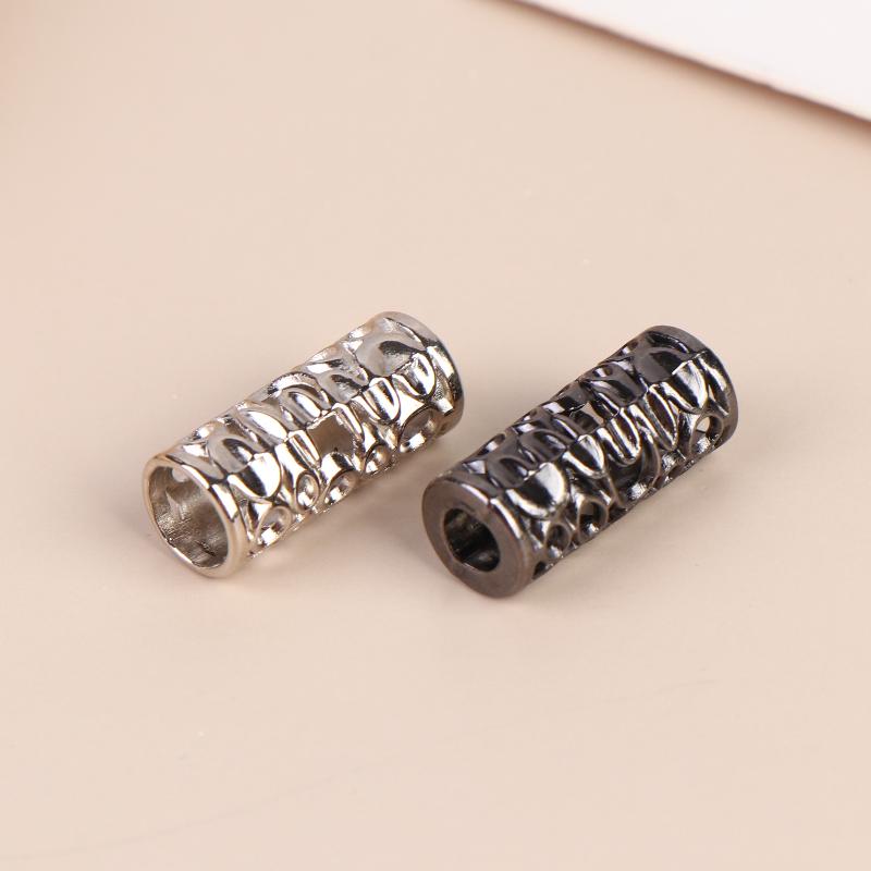 10 Piezas Hebilla Metálica Cierre de Cordón Tope Ajuste Broche Ropa Pantalones Zapatos Extremo de Cuerda Clip de Palanca Botón Antideslizante Accesorios DIY