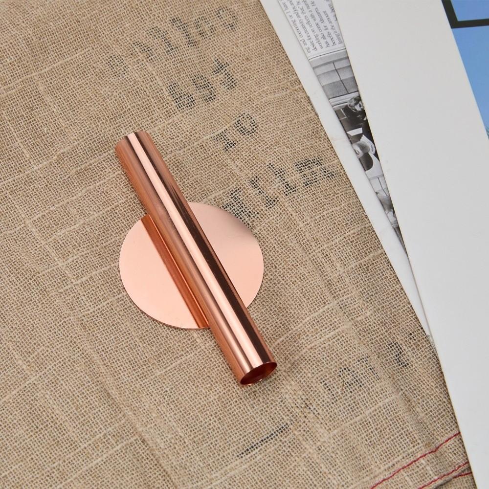 Metal Wall Flower Vase Self Adhesive Wall Decoration Creative Wall Mounted Vase Living Room