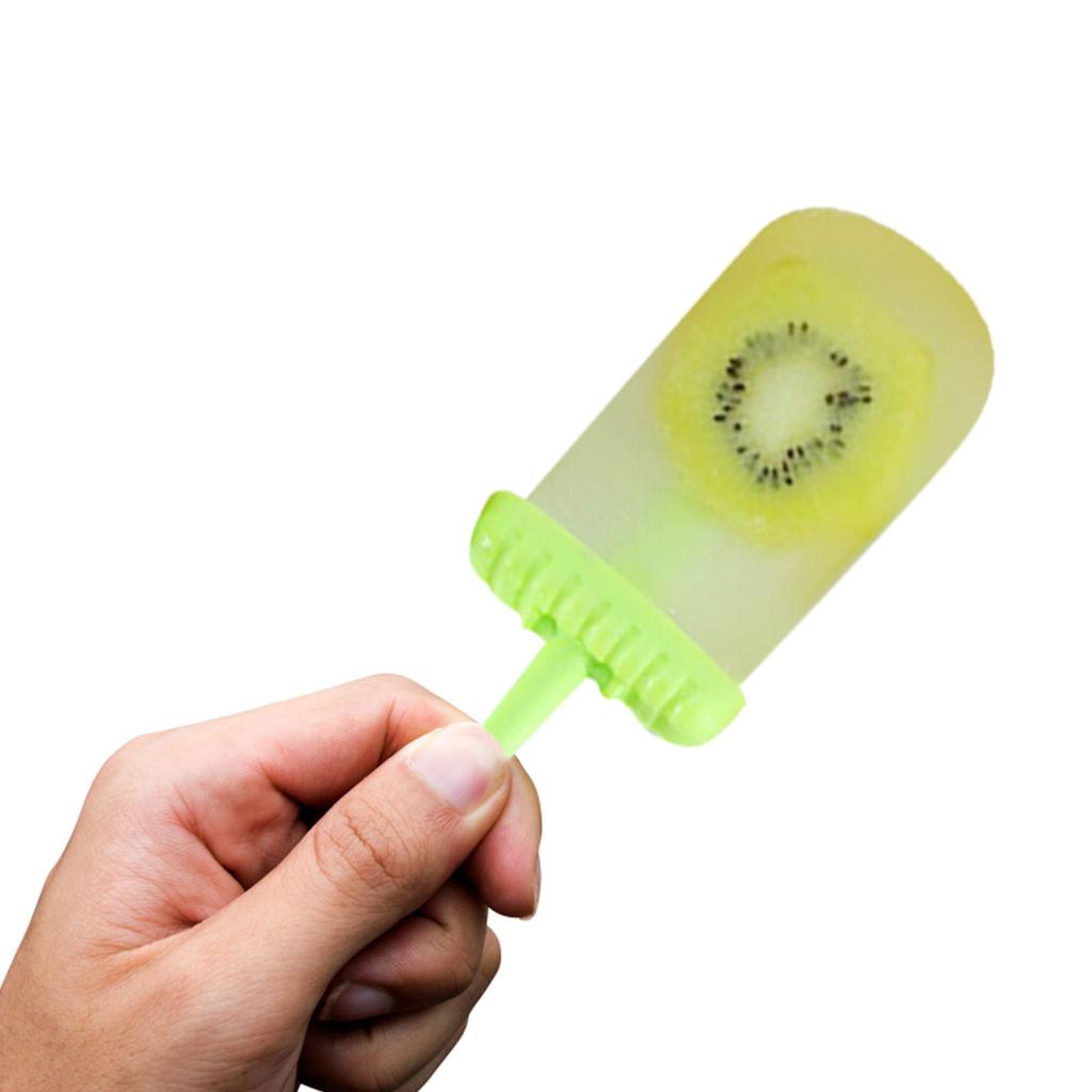 Popsicle Ice Maker Set 6 Pack Reusable Ice DIY Molds Holders Maker Fun For Kids And Adults Great Gift For