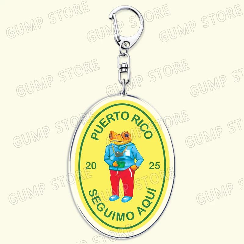 

Hot Singer Puerto Rico Dtmf Reggaeton Music Keychains for Accessories Bag Debi Tirar Mas Fotos Frog Keyrings Jewelry Fans Gifts