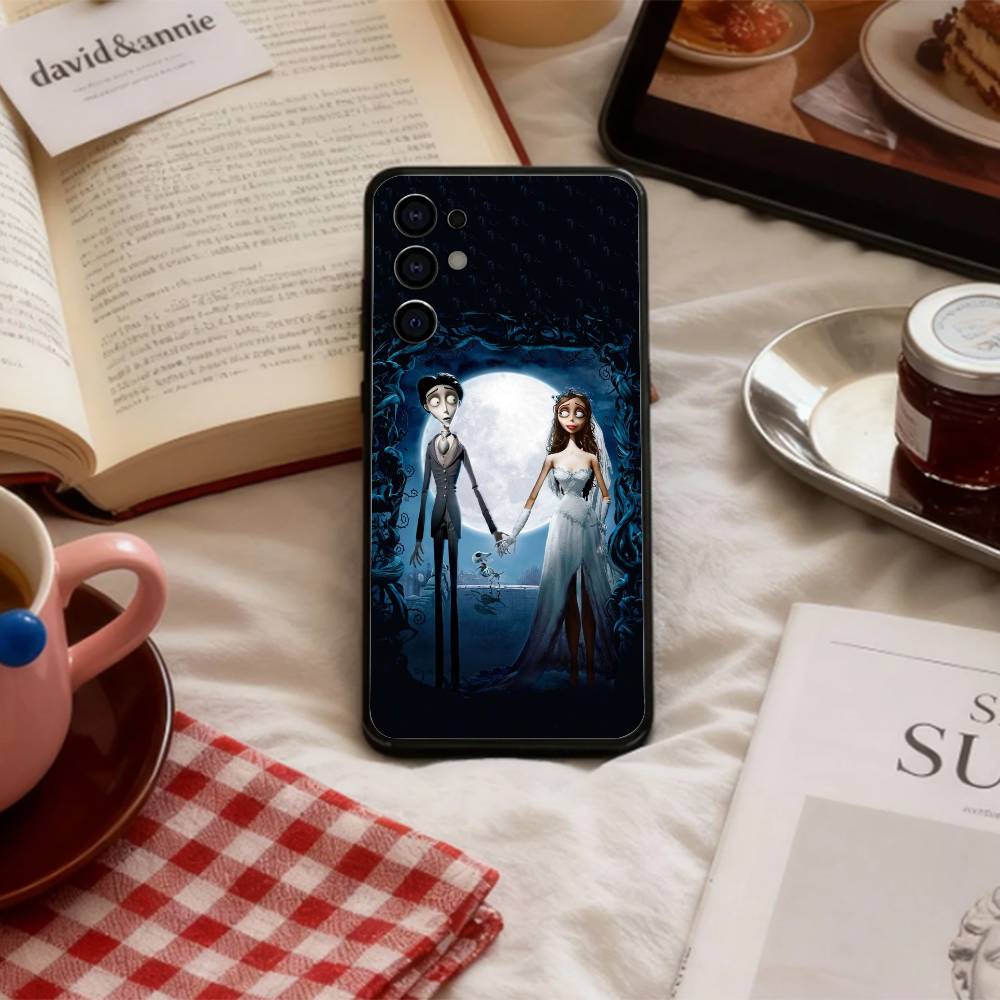 

COOL C-Corpse B-Bride Victor Phone Case For Samsung S 25,24,23,22,30,21,10,9,Ultra,Plus,Lite,FE,4,5 G Soft Black Case Samsung S26Plus