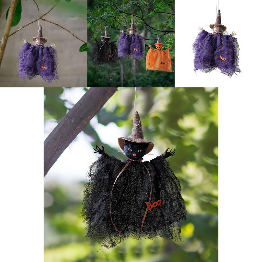 Halloween Themed Hanging Decorations With Polyester For Costumes Party And Gifts