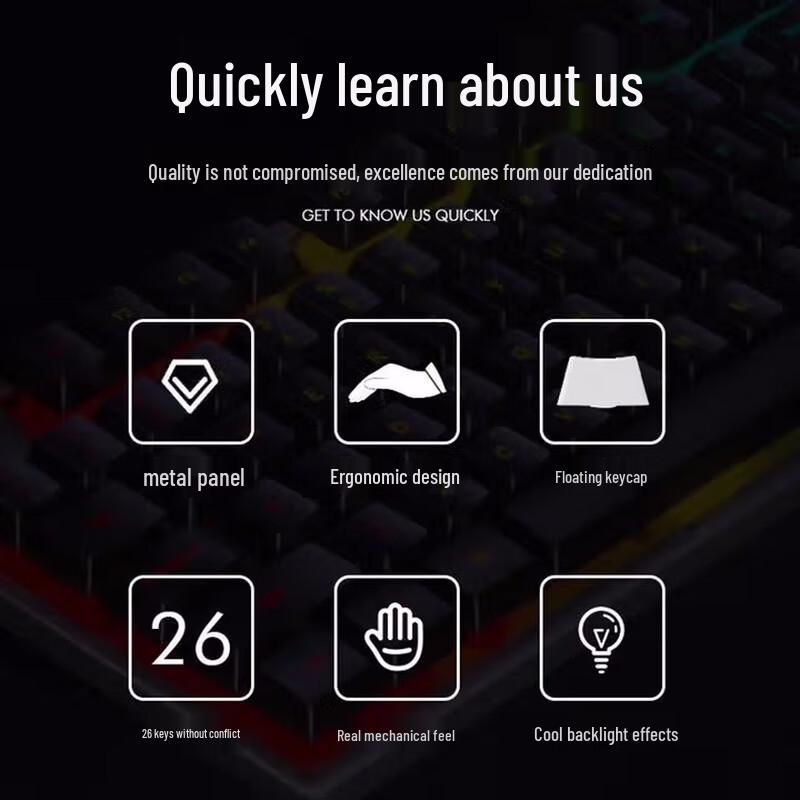 HP K100 Wired Gaming Keyboard