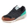 New Balance NB 580 Comfortable Versatile Shock Absorbing Durable Low Top Marathon Running Shoes Unisex Sneaker Black Green MRT580NK