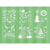 4/6pcs/set Floral Butterfly Stencil Templates for Scrapbook Wall Small Creative Design DIY Decor Stencils for Painting and Decor
