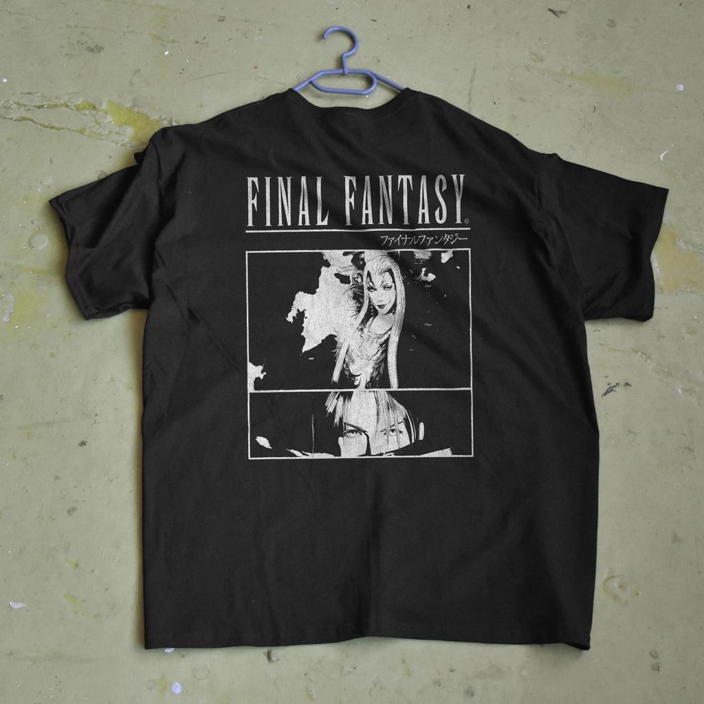 Koszulkę Final Fantasy VII - Top z grafiką manga z lat 90., Prezent w estetyce Sephirotha