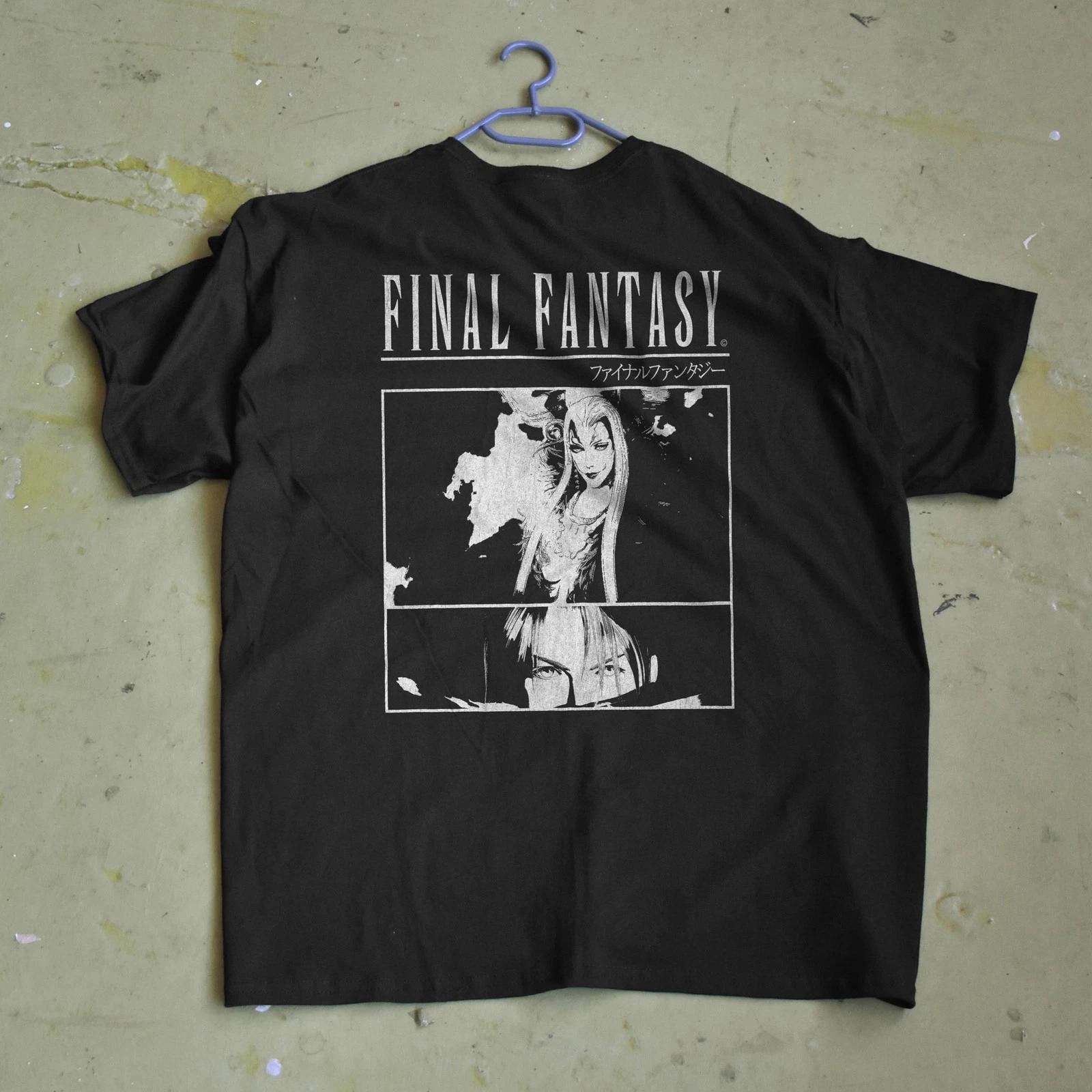 

Final Fantasy VII Shirt - 90s Manga Graphic Top, Sephiroth Aesthetic Gift 4XL