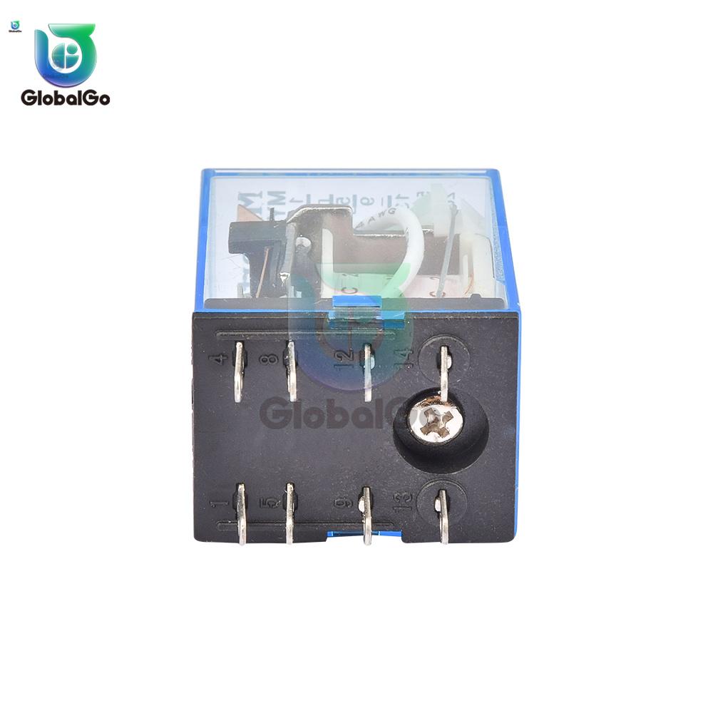 MY2NJ / MY3N Micro Small Intermediate Relay Electromagnetic Relay 8 Pin /11 Pin with Base AC110/220V DC12/24V