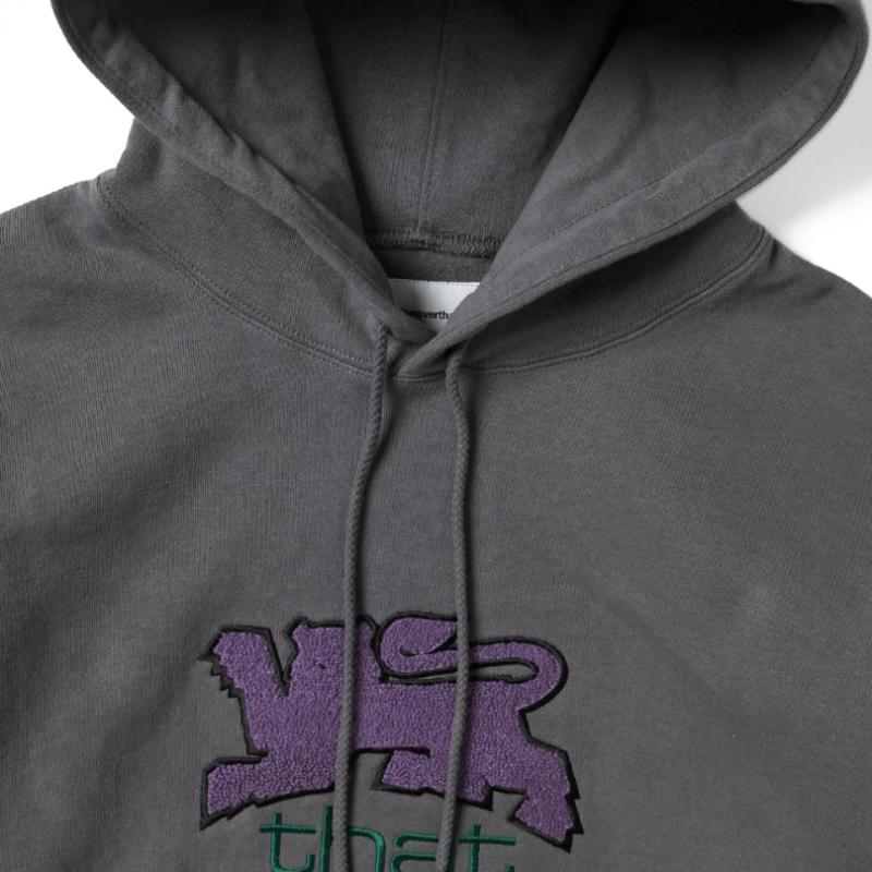 ThIs Is Never That Lion Hoodie Dark Grey
