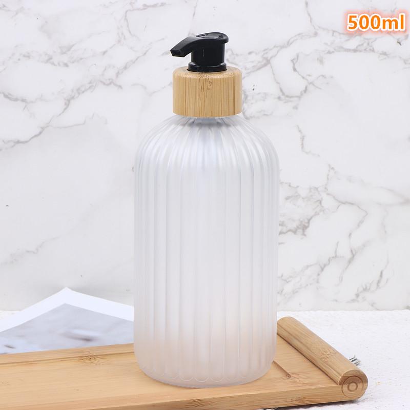 1 Pcs Bathroom Kitchen Soap Dispensers 500Ml Refillable Hand Dish Soap Bottles Ideal For Kitchen Sink Decor Bottling Soap Bottle