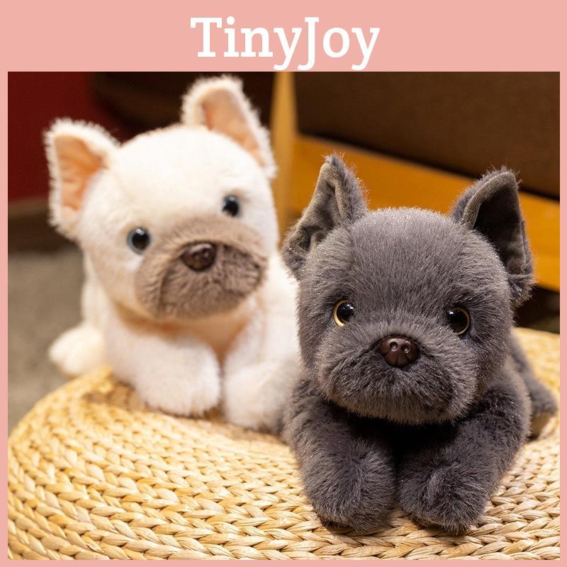 Plush Dog Toy Corgi Bulldog Soft Stuffed Animal For Kids Gift