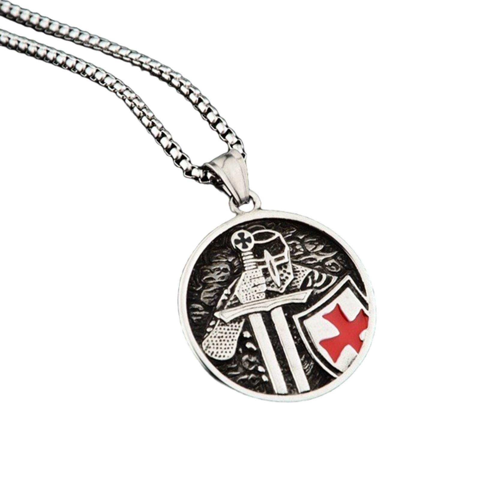 

Ожерелье-подвеска из титановой стали, мужское ожерелье в панк-стиле, модная цепочка, подходит для различных случаев 60