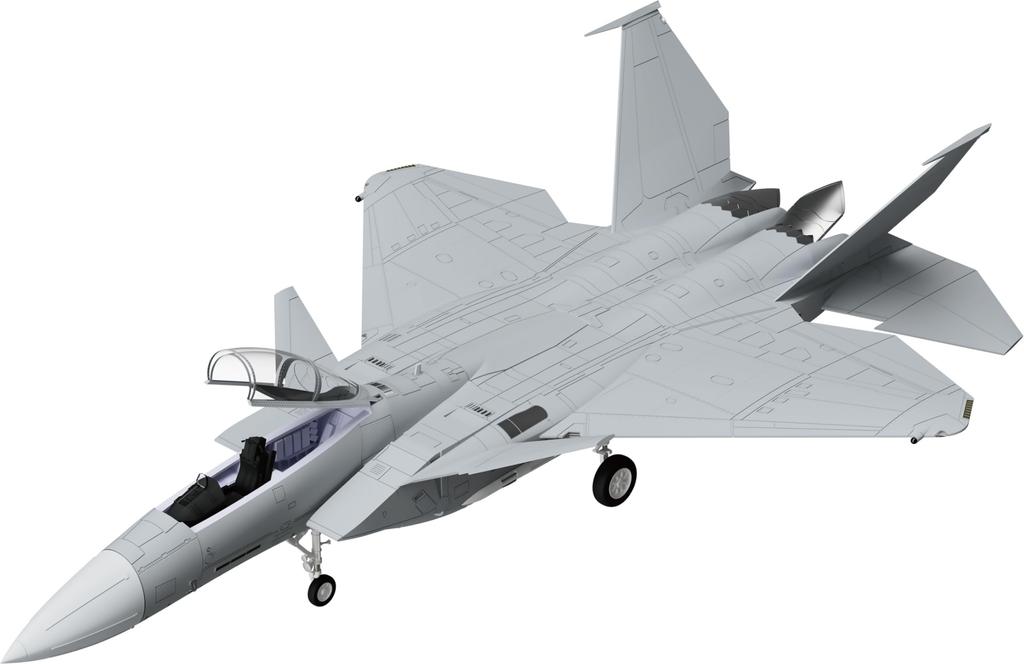 HMA Mobile Police Patlabor 2 the Movie Kai Eagle Plus Scale Plastic Model F-15 1/72 (Helicopter)