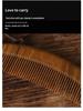 Green Sandalwood Comb - Natural Wood Hairdressing Massage Comb for Long Hair